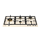 Bertazzoni 90 cm Gas Cooktop with Dual Wok Burner