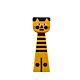 candeliere Alix di Qeeboo, a forma di tigre