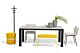 Connubia Dining Set Dorian-Sixty