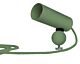 Portalampada magnetico orientabile C-tubo di Filotto, verde