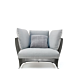 Ethimo Venexia, outdoor lounge armchair