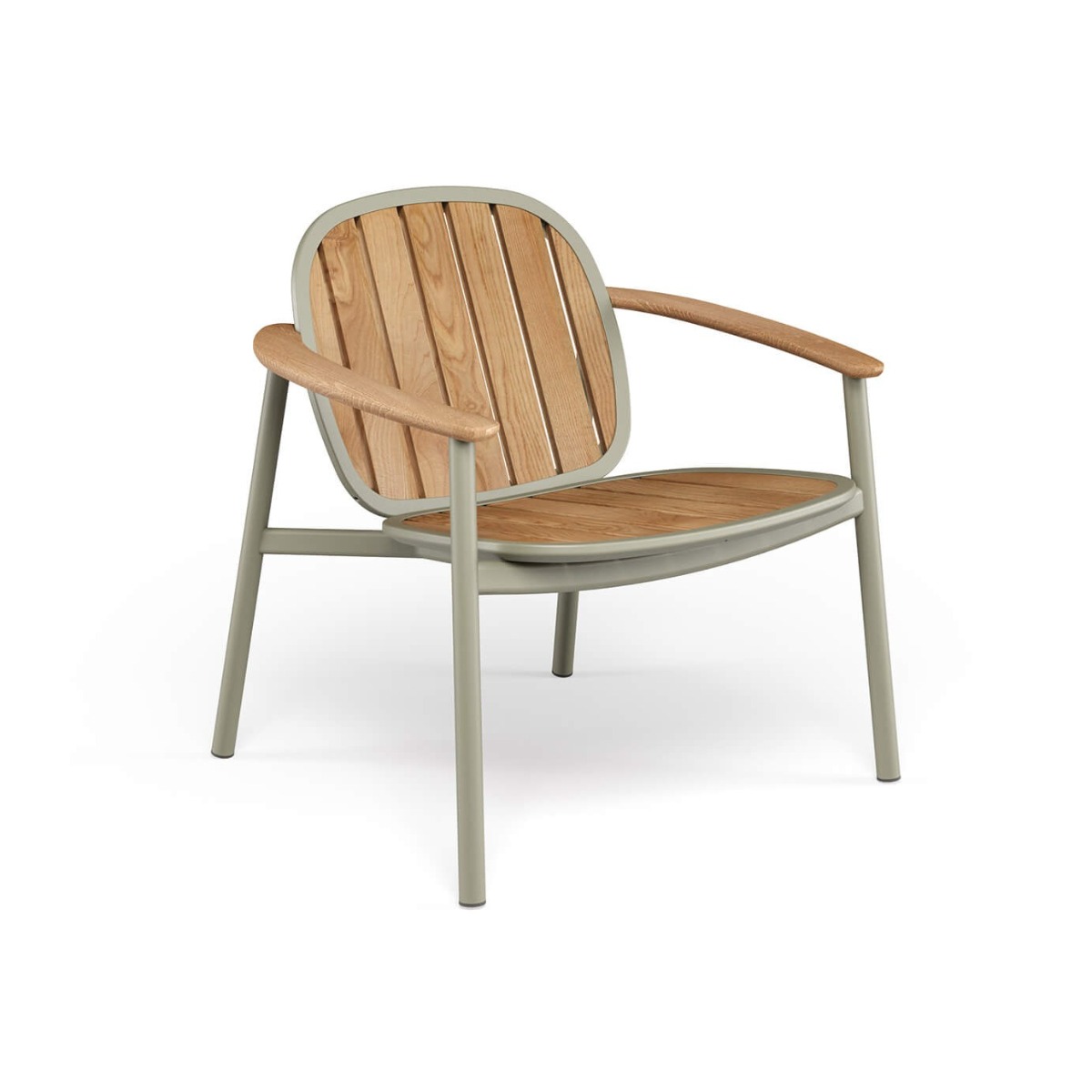 Emu poltrona Twins Alu/Teak