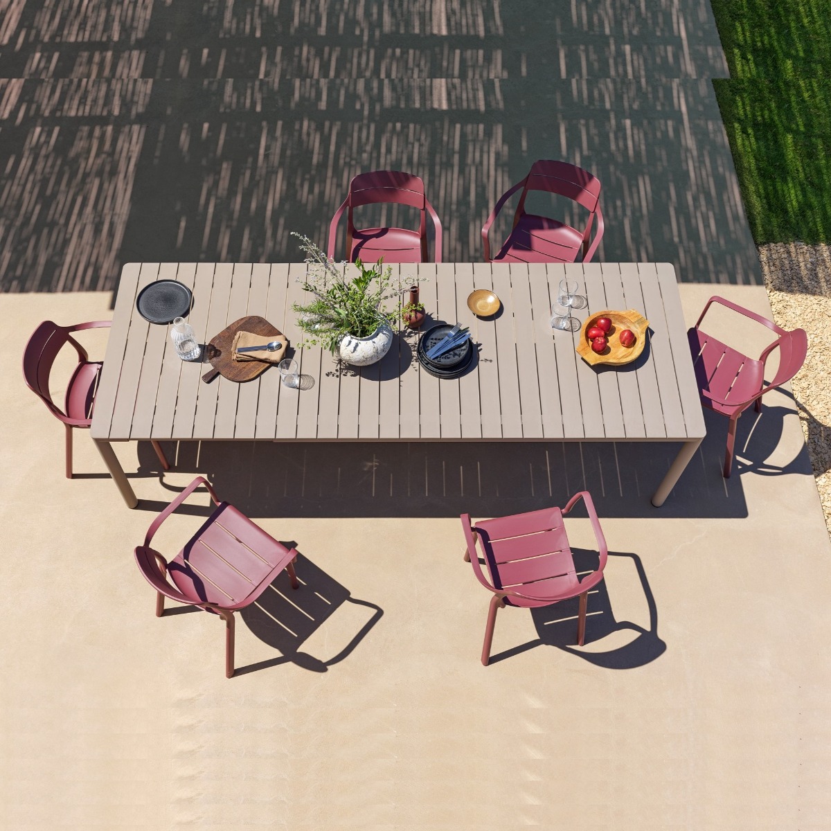 Nardi dining set Tevere 211 Cassia