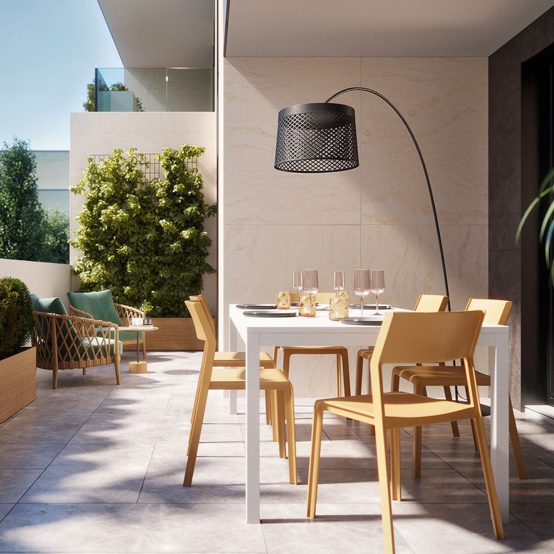 Nardi dining set Rio 140 + 6 Trill Bistrot